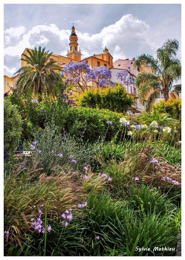 Apartamento Les Violettes Menton Exterior foto